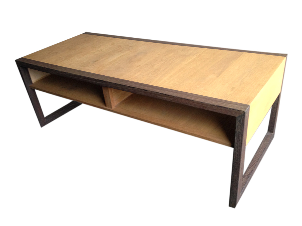 EURO white coffee table cut out